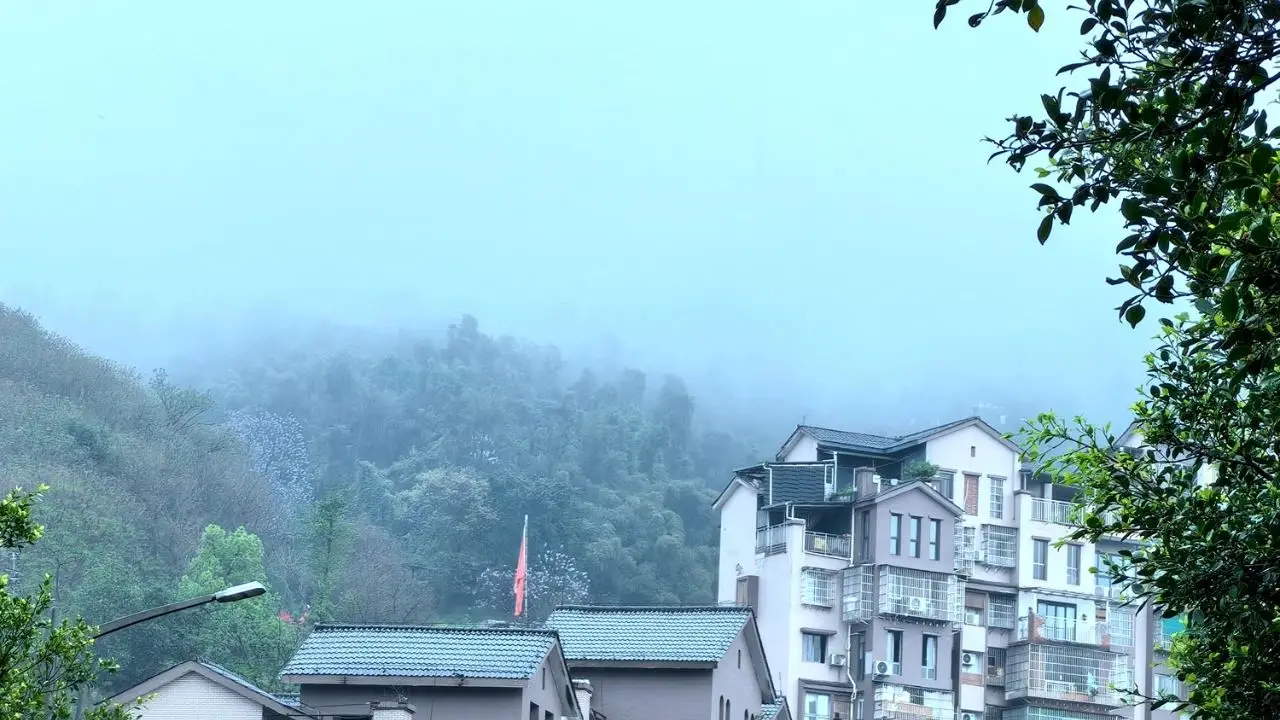 云阳雨后随拍几张！云雾缭绕，人间仙境！