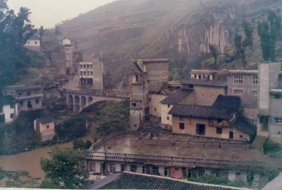 1989年，云阳堰坪镇老照片