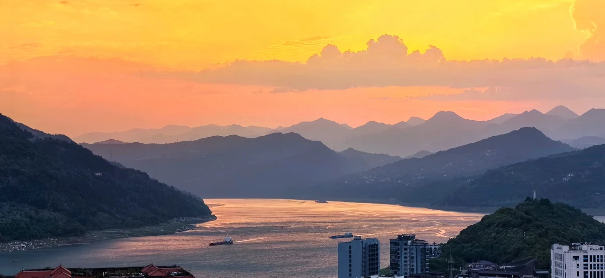 云阳夕阳晚照随拍几张