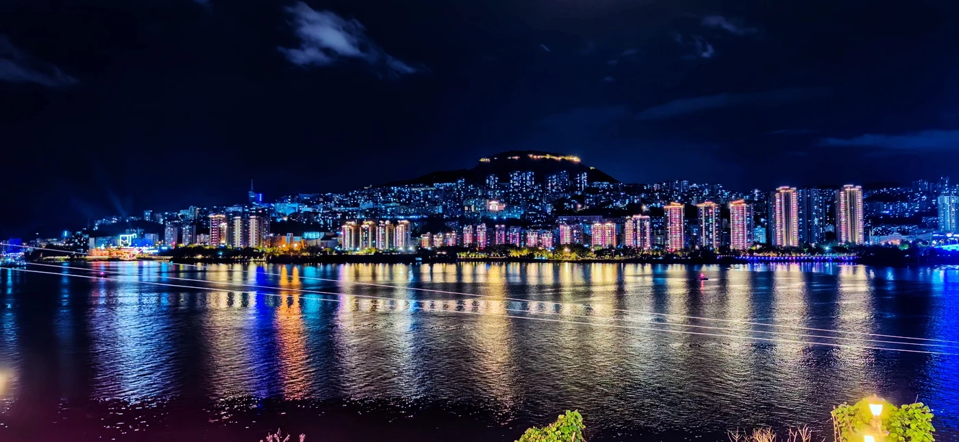 云阳长江大桥夜景几张随拍！