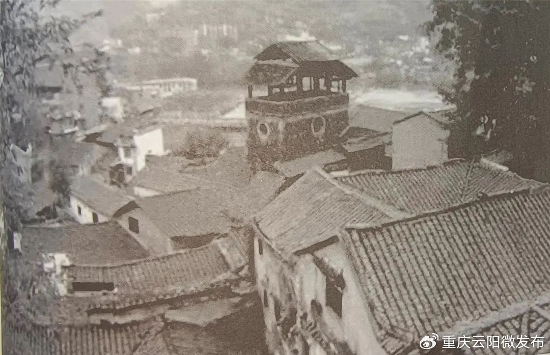 民国时期云安古镇旧貌